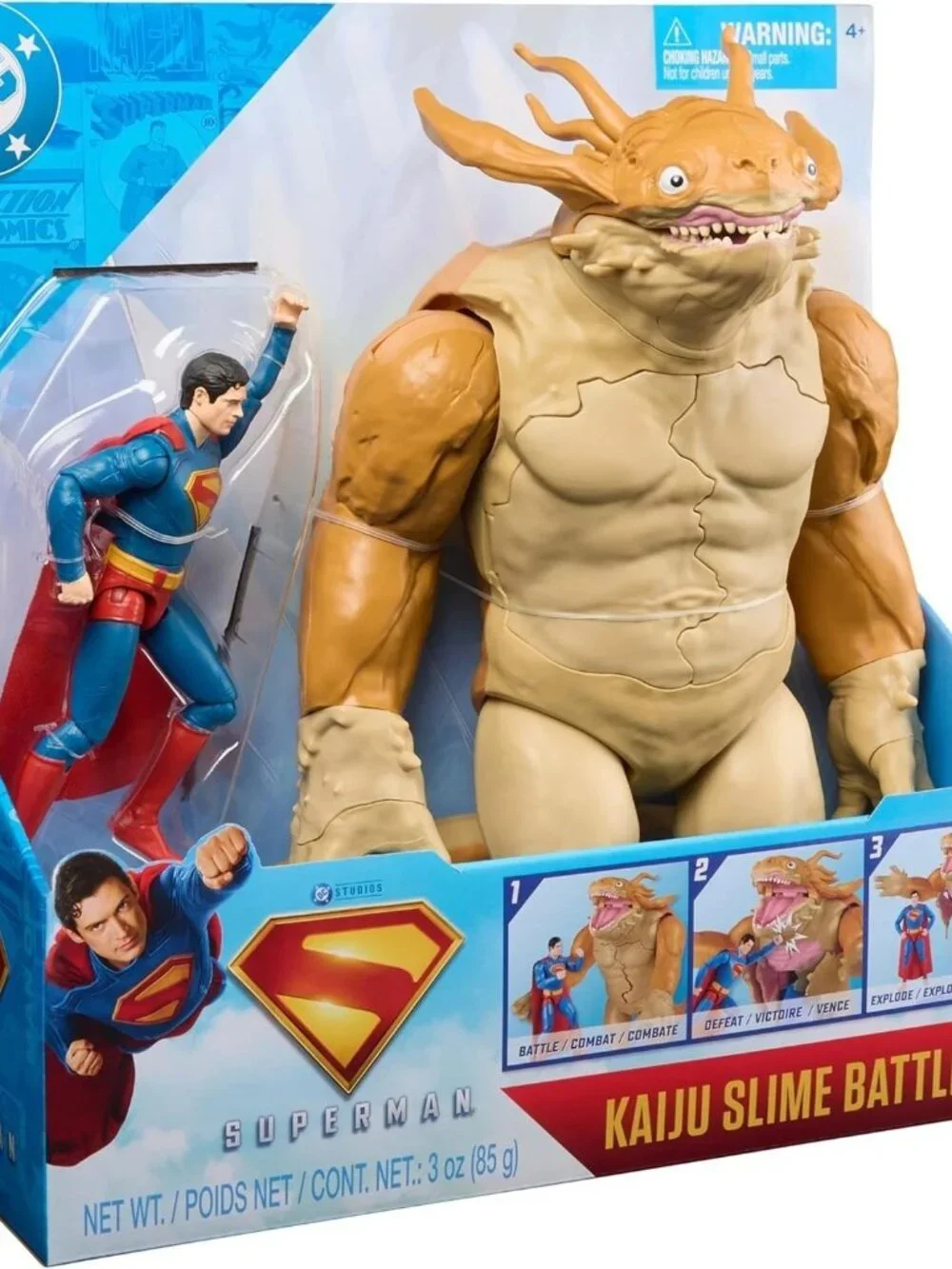 DC Superman Kaiju Slime Battle Toy Brand New! Great Gift!
